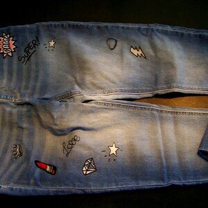 Super Cute Wonder Nation Jeggings Girls Size 2XL (18)